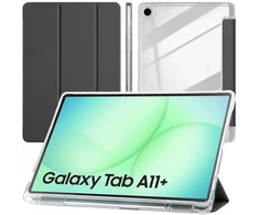 Dėklas na tablet 4kom.pl Dėklas TriFold do Samsung Galaxy Tab A11+ Plus 10.9 2025 / A9+ Plus 11 2023 - su podstawką i miejscem na rysik