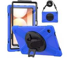 Dėklas na tablet 4kom.pl do Samsung Galaxy Tab S10 FE Plus S10 FE+ 13.1" Pancerne su laikikliu