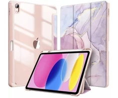 Dėklas na tablet 4kom.pl Graficzne do Apple iPad 10.9 2022 Gen 10 / 11 2025 A16 Gen 11 su klapką rožinė