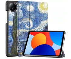 Planšetinio kompiuterio dėklas 4kom.pl Grafinis dangtelis su atrama, skirtas Xiaomi Redmi Pad SE 8.7 2024