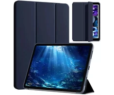 Dėklas na tablet 4kom.pl pokrowiec Smart su magnetyczną klapką do Xiaomi Redmi Pad SE 8.7" 2024 tamsiai mėlyna