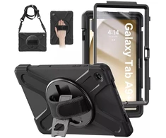 Dėklas na tablet 4kom.pl Shockproof do Samsung Galaxy Tab A9 Plus 11 2023 X210 X215 X216 juoda