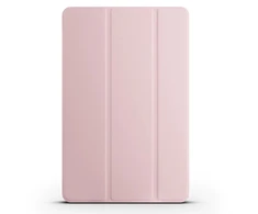 Planšetinio kompiuterio dėklas 4kom.pl Smart Case, skirtas Redmi Pad SE 8.7 2024, rožinis – apsauginis su stovu, prieiga prie prievadų ir mygtukų
