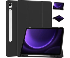 Dėklas na tablet 4kom.pl Smart Pieštukas do Samsung Galaxy Tab S9 SM X716 S9 FE S10 FE Lite, juoda - ochronne