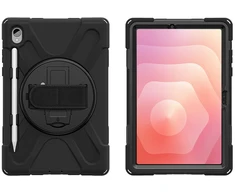 4smarts tvirtas dėklas, skirtas „Samsung Galaxy Tab S11“, juodas