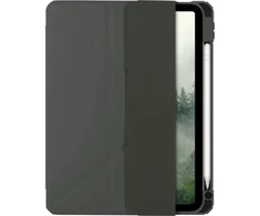 „dbramante London“ dėklas planšetei ICON, skirtas planšetei su plastiko dangteliu, miško žalumo, tinka Apple 11 colių iPad Air M3 Wi-Fi, M3 Wi-Fi + Cellular