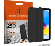 Dėklas na tablet Eiger Eiger Storm Stylus 250m Case iPad 10.9 (2022) juodas