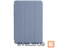 Dėklas na tablet Evelatus Dėklas książkowe Galaxy Tab A9 Planšetė case with imitate microfiber inside Lavender Gray (EVESAMTA9TCLG)