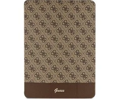 Apple iPad Pro 12.9 (3gen / 4gen / 5gen / 6gen) Guess 4G Stripe Allover (GUFCP12PS4SGW) rudos spalvos