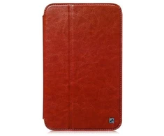 Maciņš grāmata Hoco Samsung Galaxy Tab 3 7.0 T210 Crystal Folder Series Brown