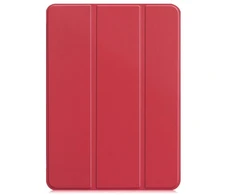 Dėklas planšetiniam kompiuteriui iLike Dėklas-knyga Galaxy Tab A8 10.5 X200 Tri-Fold Eco-Leather* Stand Case Coral Rožinė ILK-TRC-S4-CP