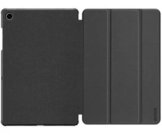 Dėklas na tablet iLike Dėklas książkowe Dux Ducis Galaxy Tab A9 Plus / Tab A11 Plus Domo Series Tri-fold Stand PU Leather Planšetė Cover Juodas