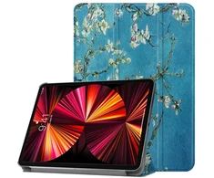 Dėklas na tablet iLike Książkowe Redmi Pad SE 8.7 (2024) Tri-Fold Eco-Leather* Stand Case Sakura (ILK-TRC-X6-SA)