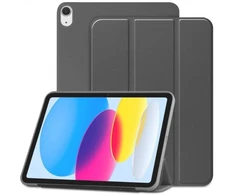 Dėklas na tablet iLike Maciņš grāmata iPad Pro 11 (2024) 5th Gen Tri-Fold Eco* -Leather Stand Case Gray ILK-TRC-A2-GR