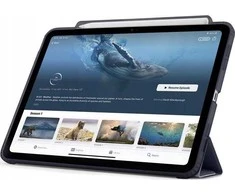 Pipetto Origami No3 Pieštukas dėklas, tamsiai mėlynos spalvos – Apple iPad Air 13″ 2024/2025/2026