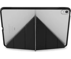 Pipetto Pipetto Origami planšetinio kompiuterio dėklas – apsauginis dangtelis, skirtas iPad 10.9 "2020 (juodas)