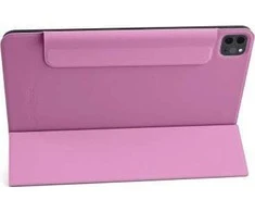 Rožinė „Pomologic BookCover“ – apsauginis dėklas, skirtas „iPad Pro 12.9“ 4/5/6G (senos rožinės spalvos)