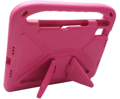 Dėklas na tablet Realpower iPad 10 case, 10,9'' pink su pianki
