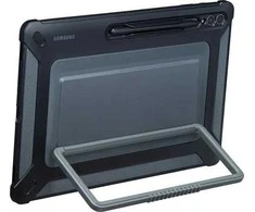 EF-RX610CBE Samsung Protective su stoveliu Samsung Galaxy Tab S9 FE+ dėklas planšetiniam kompiuteriui juodos spalvos