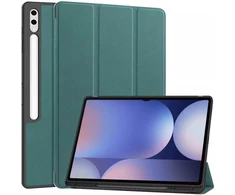 Dėklas na tablet Spigen Dėklas Smart pokrowiec do Galaxy Tab S9 Ultra/ S10 Ultra 14.6 X910 X916 X926, žalia