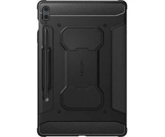 Spigen Rugged Armor Pro – Samsung Galaxy Tab S9 FE+ 12.4 Juodas