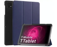 Dėklas na tablet Strado Dėklas Smart Case pokrowiec do T-Mobile T Planšetė 5G 10.36" usypianie, tamsiai mėlyna