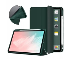 Dėklas na tablet Strado Dėklas Smart Pieštukas Apple iPad 10.9 10 GEN 2022 / iPad 11 A16 11GEN 2025 -D.Žalias