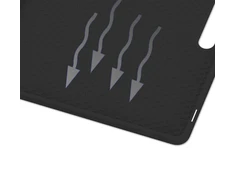 Strado-Tech planšetinio kompiuterio dėklas Samsung Galaxy Tab S10 FE Plus / S10 FE+ 13.1 su vieta rašikliui - apsauginis