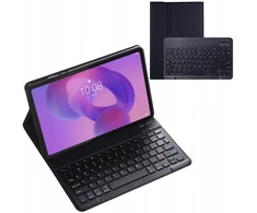 Planšetinio kompiuterio dėklas Strado-Tech su Bluetooth klaviatūra, skirtas Lenovo Idea Tab Plus 12.1 - apsauginis su stovu, prieiga prie portų ir mygtukų