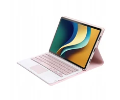 Planšetinio kompiuterio dėklas Strado-Tech su Bluetooth klaviatūra ir touchpad jutikliu, skirtas Redmi Pad 2 11 2025 – apsauginis su stovu, prieiga prie prievadų ir mygtukų