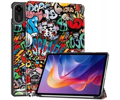 Planšetinio kompiuterio dėklas Strado-Tech skirtas Xiaomi Redmi Pad 2 11 2025 su dangteliu / Redmi Pad 2 11 2025 – apsauginis su stovu