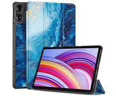 Planšetinio kompiuterio dėklas Strado-Tech Grafinis Xiaomi Redmi Pad Pro 12.1 2024 / Poco Pad 12.1 su dangteliu – apsauginis su stovu