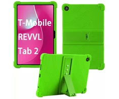 Dėklas na tablet SUPERO Dėklas ARMOR do T-Mobile T Planšetė 2 10.1 5G 2025 podstawka case pancerne, žalia