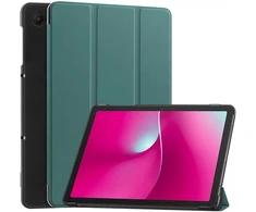 Planšetinio kompiuterio dėklas SUPERO SMART dėklas T-Mobile T Planšetė 2 10.1 5G 2025, dangtelis su atlenkiamu viršeliu, žalias