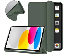 Dėklas na tablet SUPERO Dėklas SMART do iPad 10.9 2022 Gen. 10 / iPad 11 2025 A16 Gen. 11 su klapką, žalia