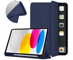 Dėklas na tablet SUPERO Dėklas SMART do iPad 10.9 2022 Gen. 10 / iPad 11 2025 A16 Gen. 11 su klapką, tamsiai mėlyna