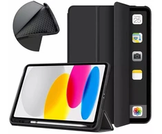 Dėklas na tablet SUPERO SMART do iPad 10.9 2022 Gen. 10 iPad 11 2025 A16 Gen. 11 su klapką juoda