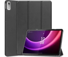 Tech-Protect SmartCase Lenovo Tab P11 (2nd generation) 11.5" TB-350 – dėklas planšetiniam kompiuteriui juodos spalvos
