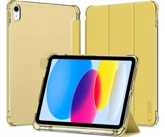 Tech-Protect SC Pen Hybrid Apple iPad 10 / 2022 / 11” 11 / 2025 – Geltona – dėklas planšetei skaidrus