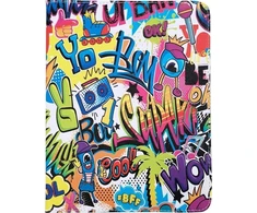 TelForceone Universalus dėklas graffiti berniukas 9-10