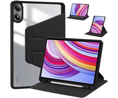 Dėklas na tablet Uniq Dėklas 360 Obrotowe Premium Redmi Pad Pro 12.1 2024 / Poco Pad 12.1 Juodas