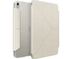 UNIQ Camden Click iPad Air 13″ (2024) dėklas smėlio spalvos/dramblio kaulo