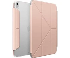 UNIQ Camden Click iPad Air 13″ (2024) dėklas, rožinės spalvos / „blush“ rožinės spalvos