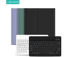 USAMS Winro su klaviatūra iPad Pro 11" dėklas violetinės spalvos IP011YRXX03 (US-BH645)