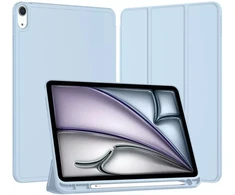 Dėklas na tablet Usams SMART PENCIL do iPad Air 11 M3 2025 Gen. 7/ iPad Air 11 M2 2024 Gen. 6 mėlyna