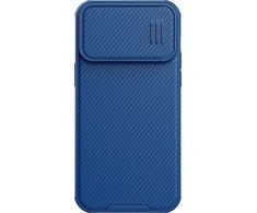 Nillkin CamShield S Apple iPhone 14 Pro Max Armored Camera Protector dėklas telefonui mėlynos spalvos