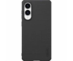 Dėklas NILLKIN Super Frosted Shield PRO SAMSUNG S25 EDGE, JUODA / JUODA