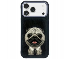 Dėklas NIMMY case BIG EYED PET 2.0 Dog for IPHONE 17 Pro Max juodas