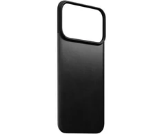 Dėklas Nomad Magnetinė odinė nugarėlė, juoda (Horween), MagSafe - iPhone 18 Pro/17 Pro