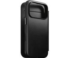 Nomad Modernus odinis folio tipo dėklas, juodas (Horween) - iPhone 18 Pro/17 Pro